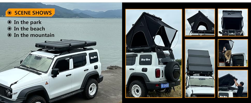 Triangle Roof top Tent