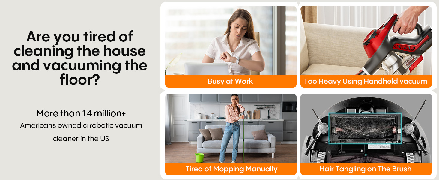 Robot Vacuum and Mop