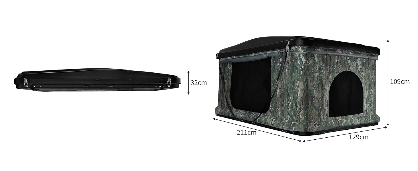 Car roof tent