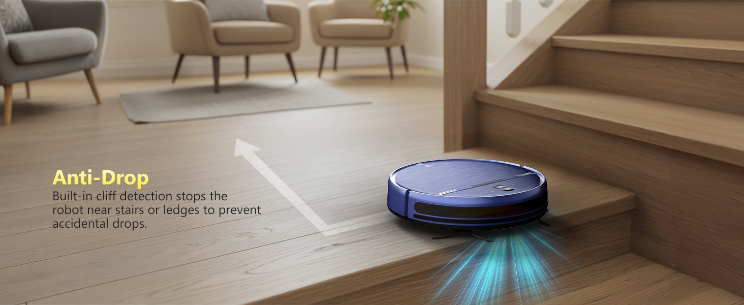 (y)robot vacuum Anti Drop-PC