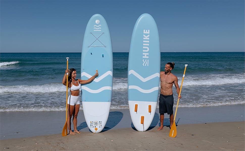 Stand-up paddling einzigartige Erfahrung. Verbesserung von Gesundheit und Fitness